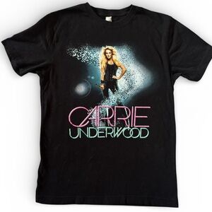 Carrie Underwood Blown Away Tour (2012-2013) Black Graphic Concert Tee Size S